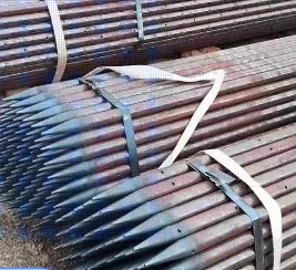 锦州超前小导管预埋钢管出尖打孔焊倒刺无缝焊管厂